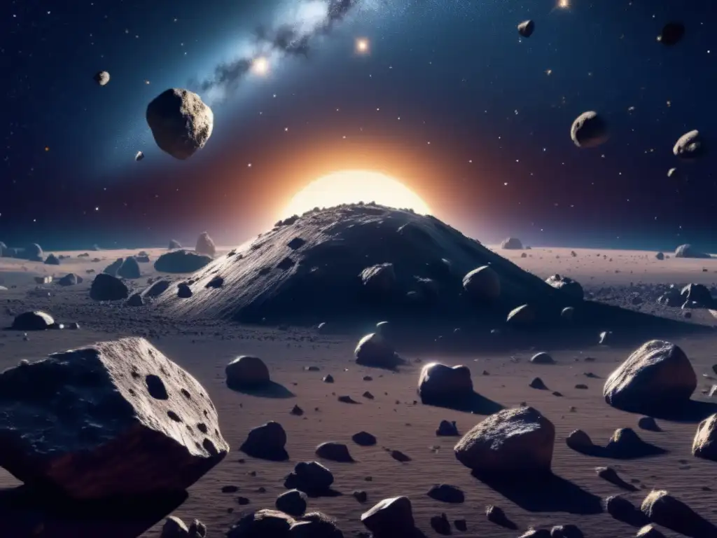 Asteroides impresionantes: belleza y exploración Exploración de asteroides: solución a escasez de recursos