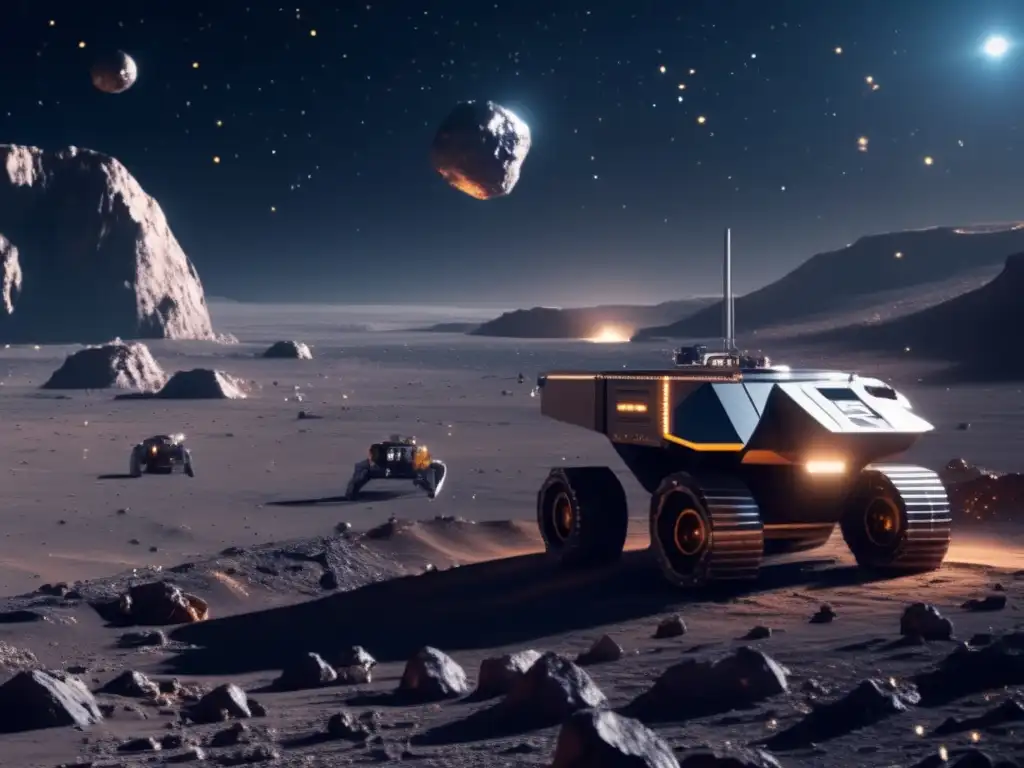 Exploración espacial asteroides: Futuro minero espacial con tecnología avanzada