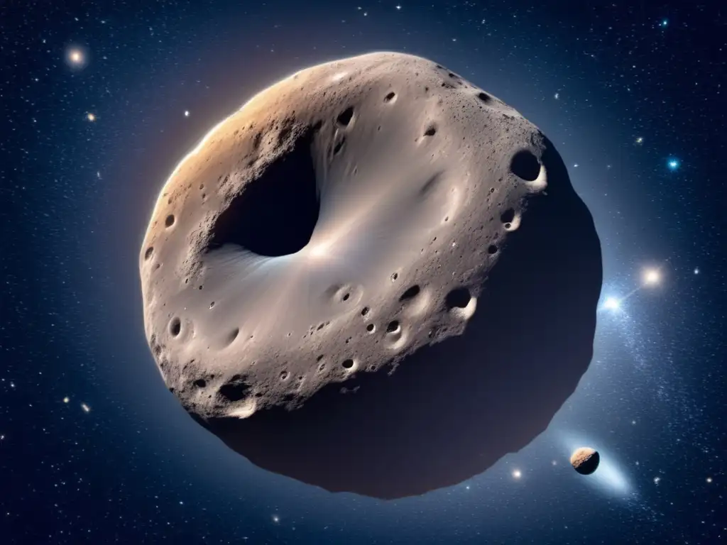 Exploración espacial: asteroides gigantes en el sistema solar