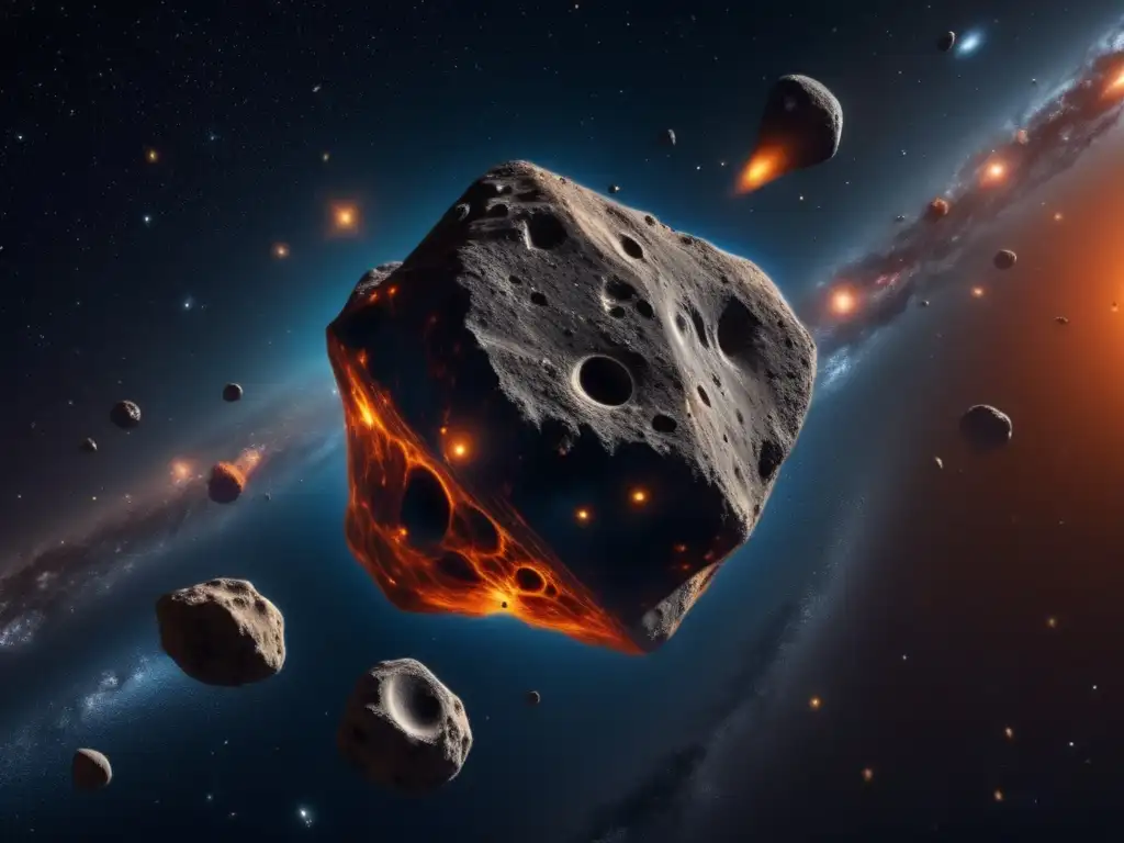 Exploración espacial con asteroides: origen, evolución y diversidad de estos cuerpos celestes