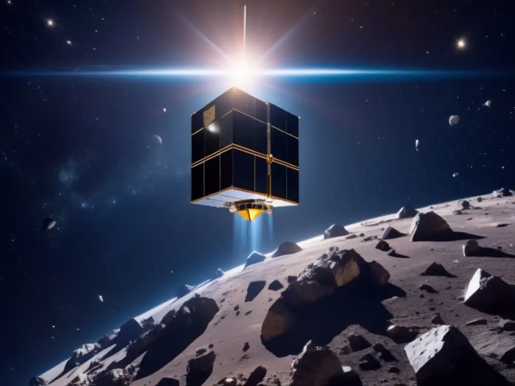 Exploración de asteroides: Misión CubeSat en espacio