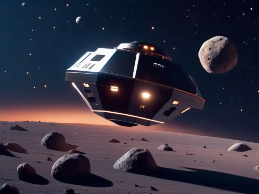 Exploración de asteroides: misión robótica extrae recursos