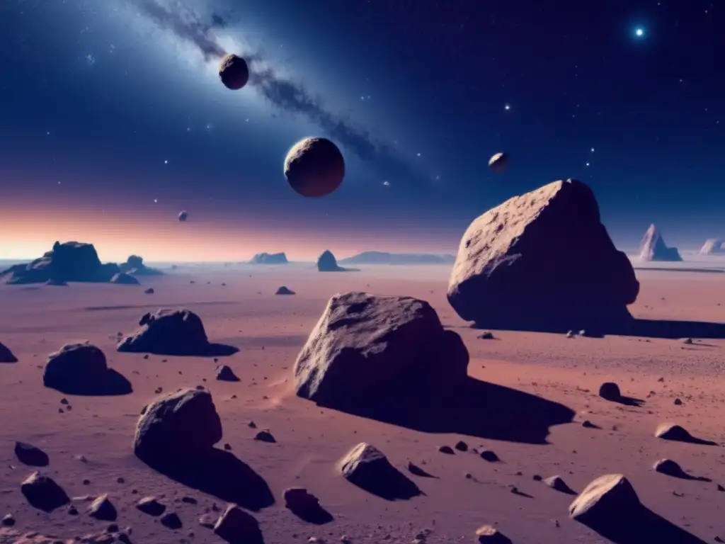 Exploración de vida en asteroides: Cluster de asteroides Centauros