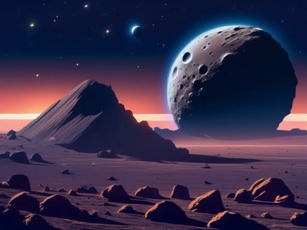 Exploradores buscan vida extraterrestre en un asteroide irregular con tecnología avanzada