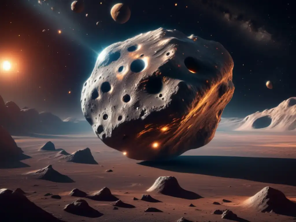 Extracción de metales estratégicos desde asteroides en el espacio