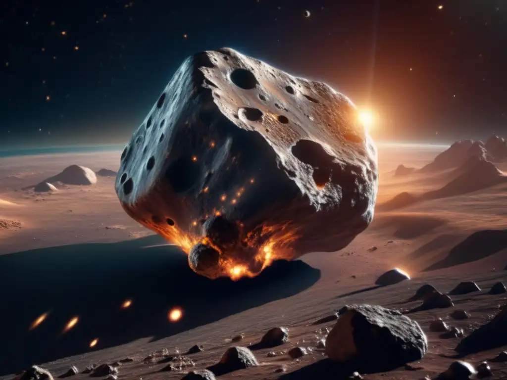 Extracción de metales estratégicos desde asteroides en el espacio