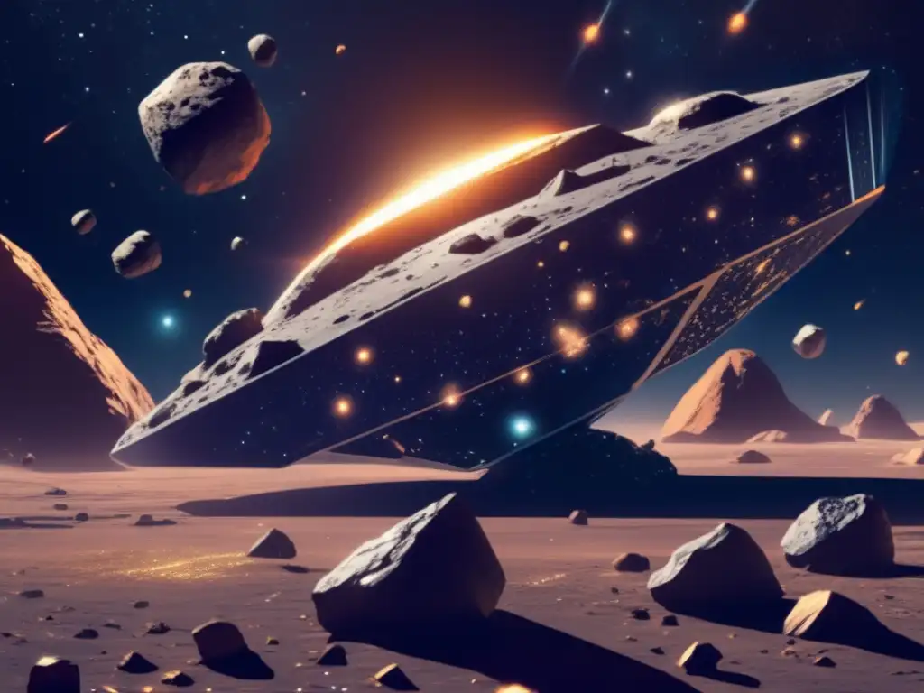 Extracción de metales preciosos en asteroides: beneficios y desafíos