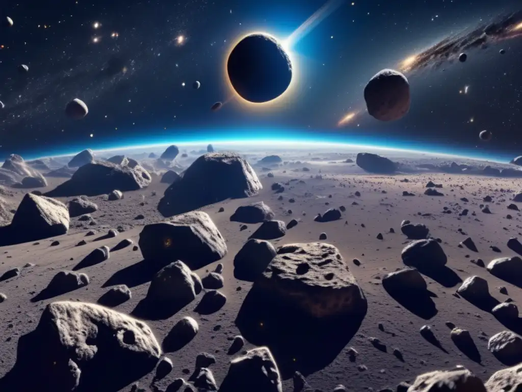 Un fascinante campo de asteroides en 8k: mitos sobre asteroides desmontados