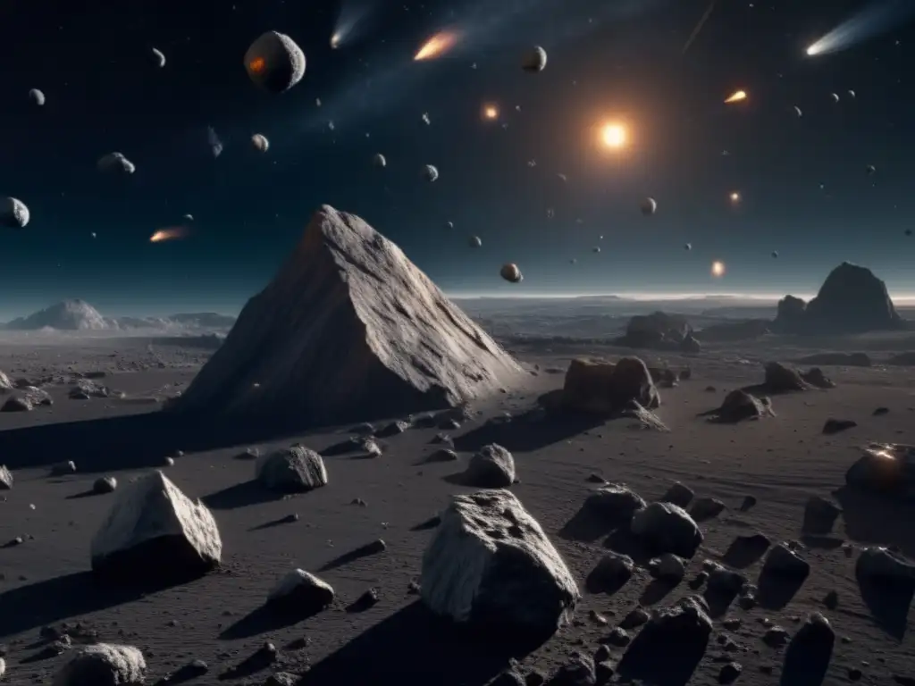 Fascinante campo de asteroides: Regulaciones mineras y belleza celeste