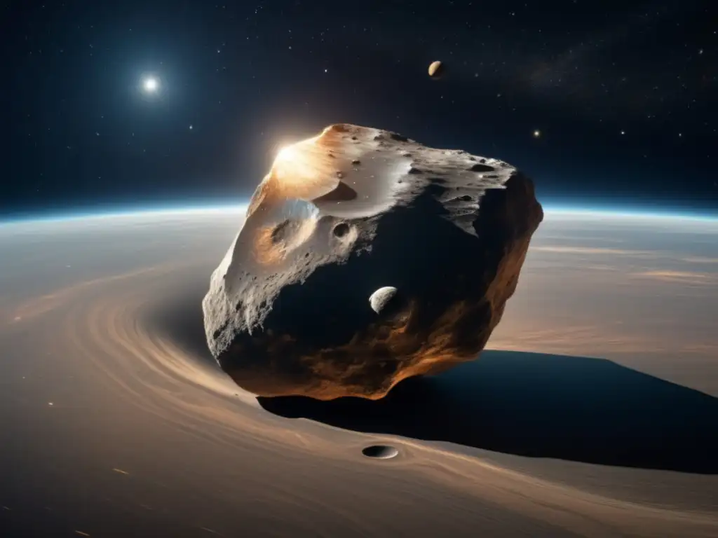 Fascinante historia asteroides Vesta Juno en el espacio
