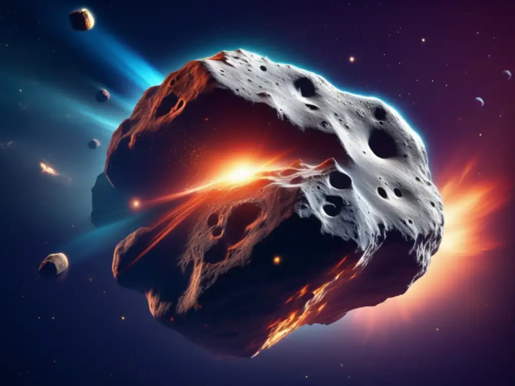 Fenómenos rotura actividad asteroides