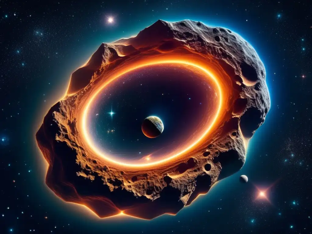 Investigando formas insólitas espacio: asteroide misterioso