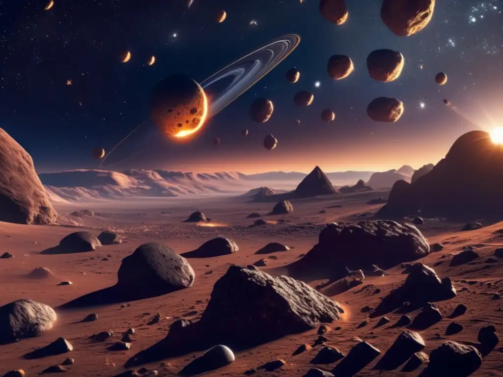 Fiscalización de asteroides: Explotación futurista de recursos en el espacio