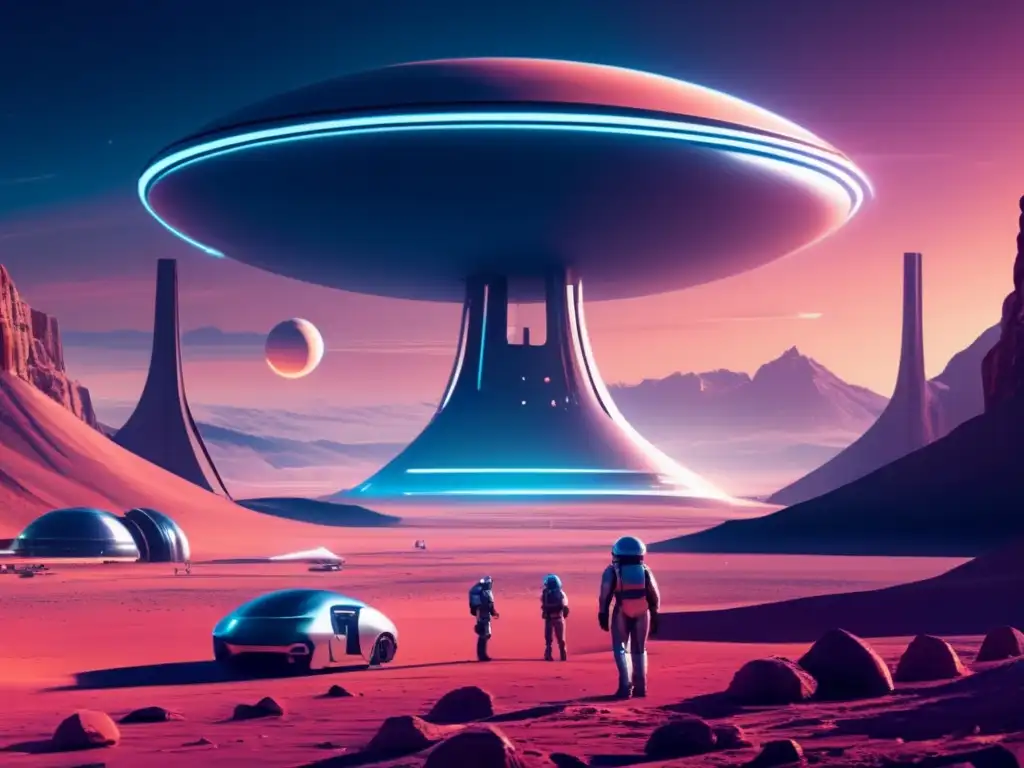 Futuro espacio startup en planeta extraterrestre: Startups espaciales economía circular extraterrestre