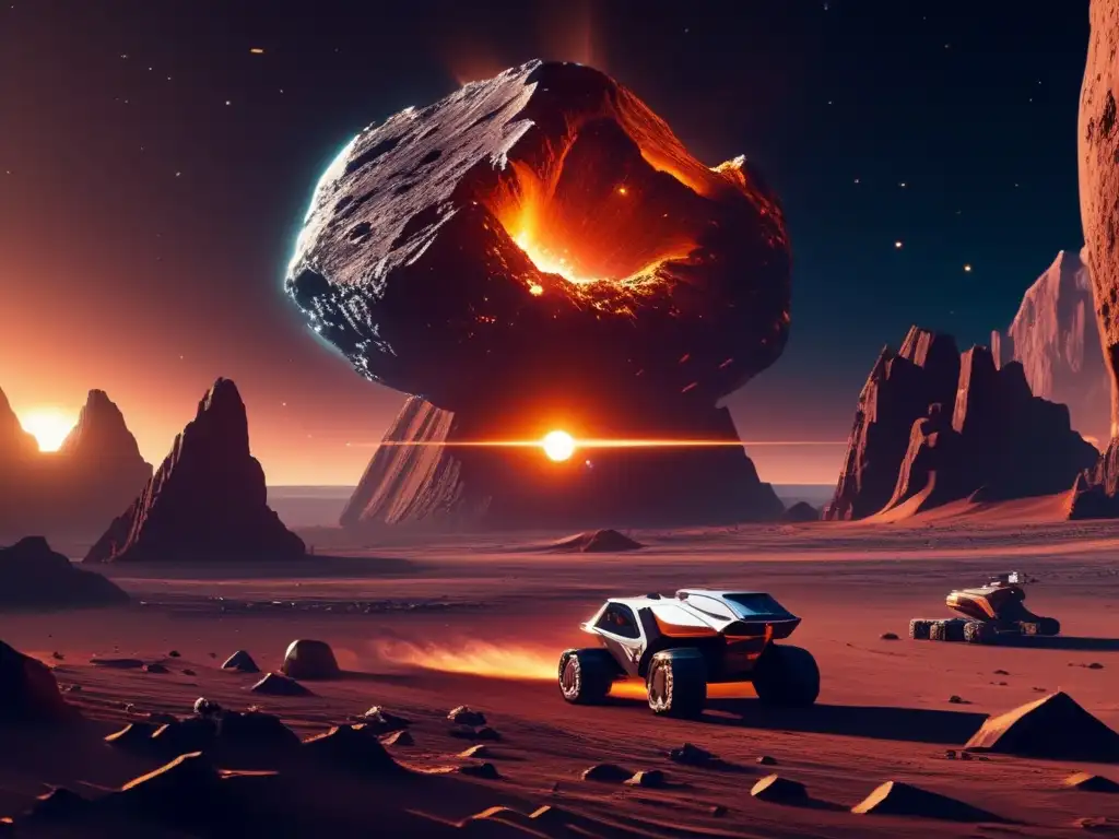 Futuro minado de asteroides: Recursos y derechos de explotación