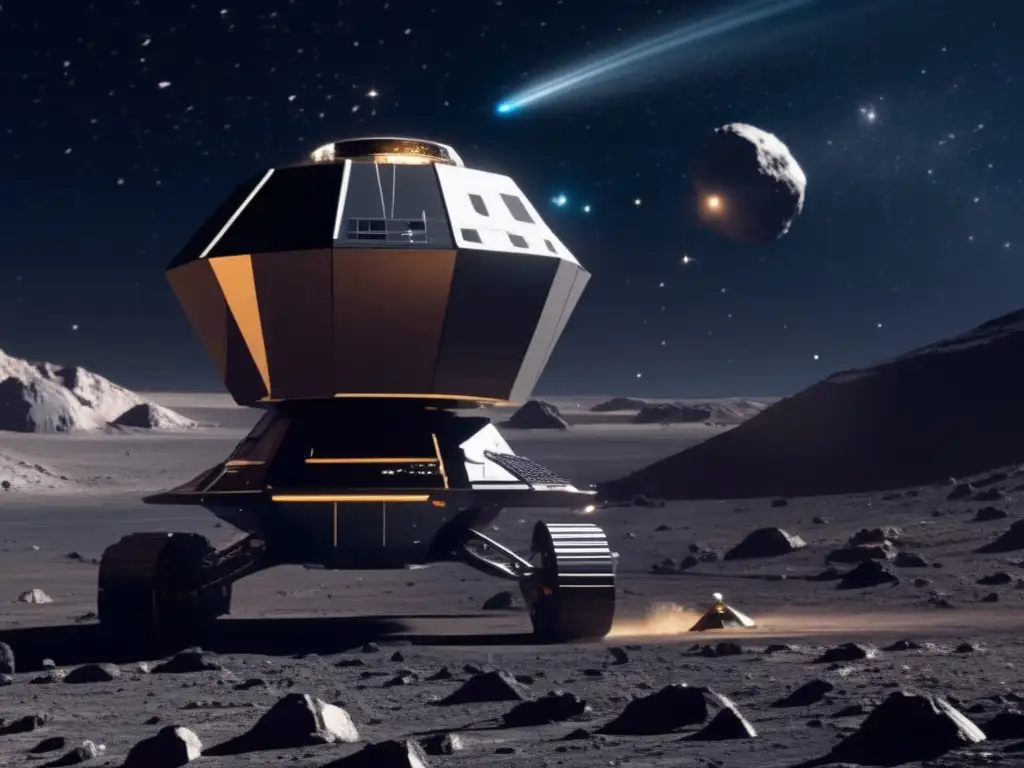 Futuro minero espacial en asteroide: científicos y robots extraen metales para solucionar escasez en la Tierra