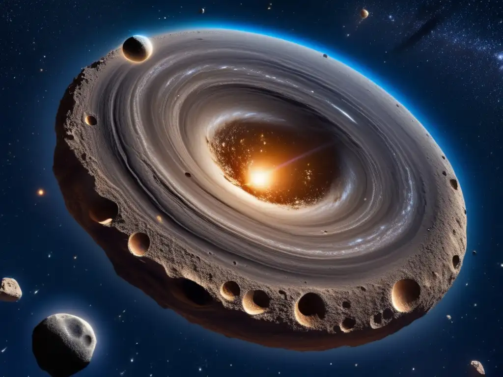 Galaxia con asteroides: Historia de los asteroides en el sistema solar