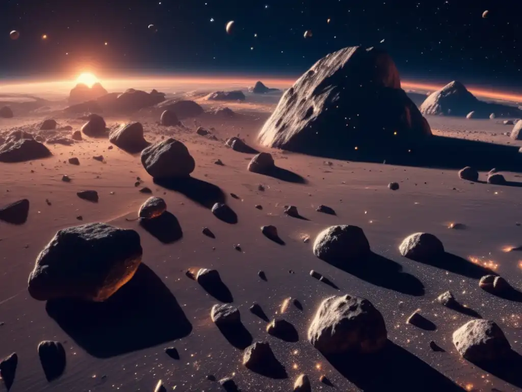 Geopolítica de minería de asteroides en el espacio
