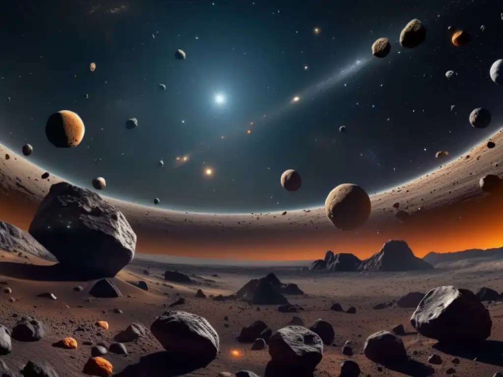 Descubriendo gigantes silenciosos: asteroides del cinturón