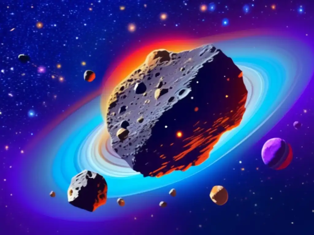 Descubriendo gigantes silenciosos: asteroides del cinturón en el espacio
