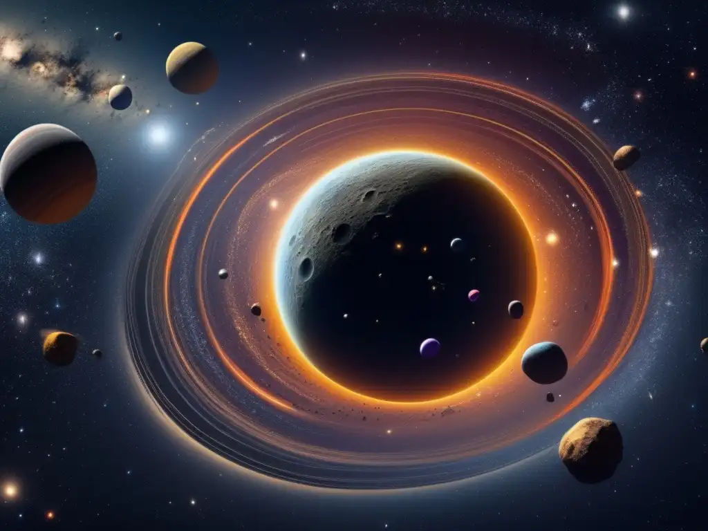 Gravedad y trayectorias de asteroides: Patrones de movimiento celestes en el cosmos