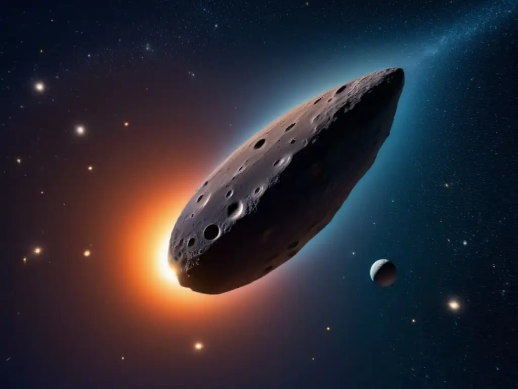 Historia del asteroide Eros: impacto, explotación y papel en el universo