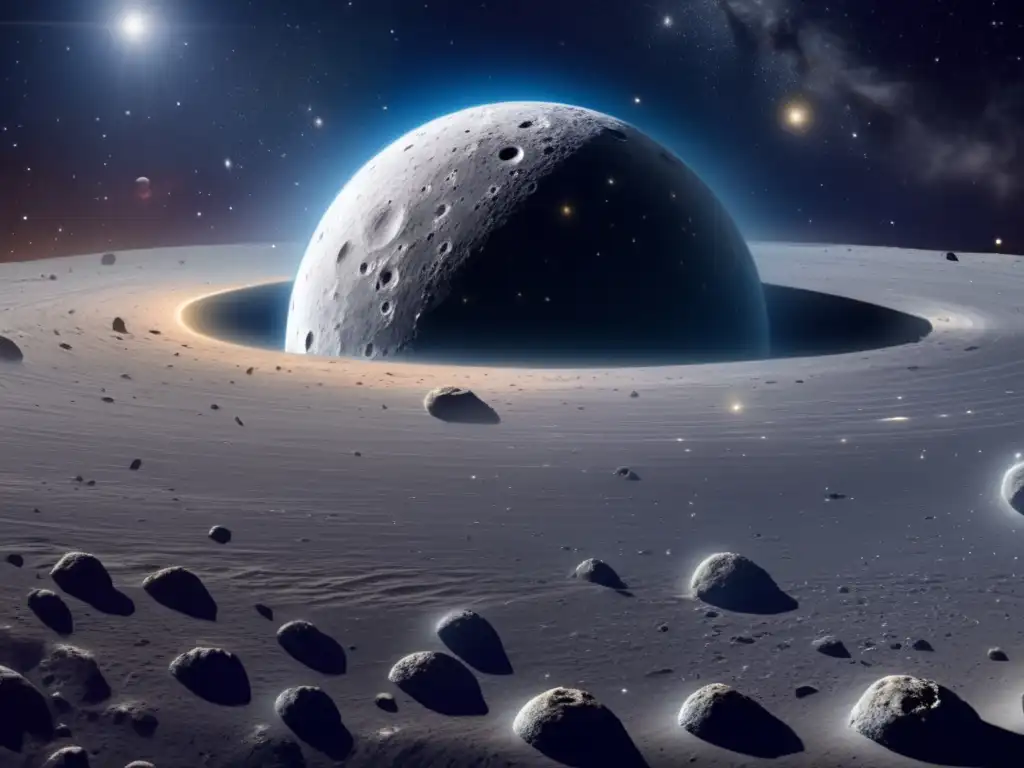 Historia Ceres cinturón asteroides: majestuosa vista cinematográfica del espacio