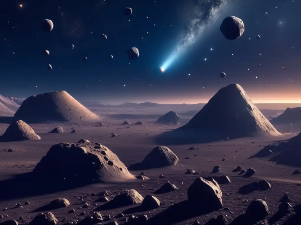 Historias fascinantes de asteroides errantes en el espacio