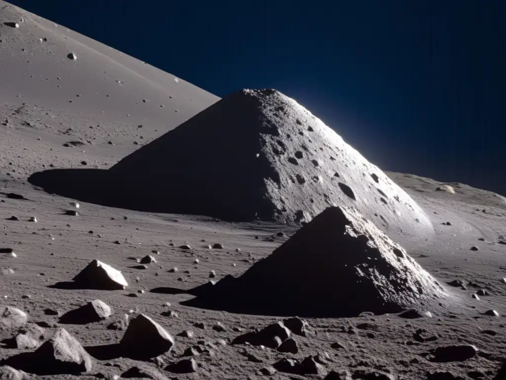 Imagen: Asteroid Ryugu, superficie rocosa y desolada con Hayabusa2, la exploración de asteroides: impacto, explotación y legalidad cósmica