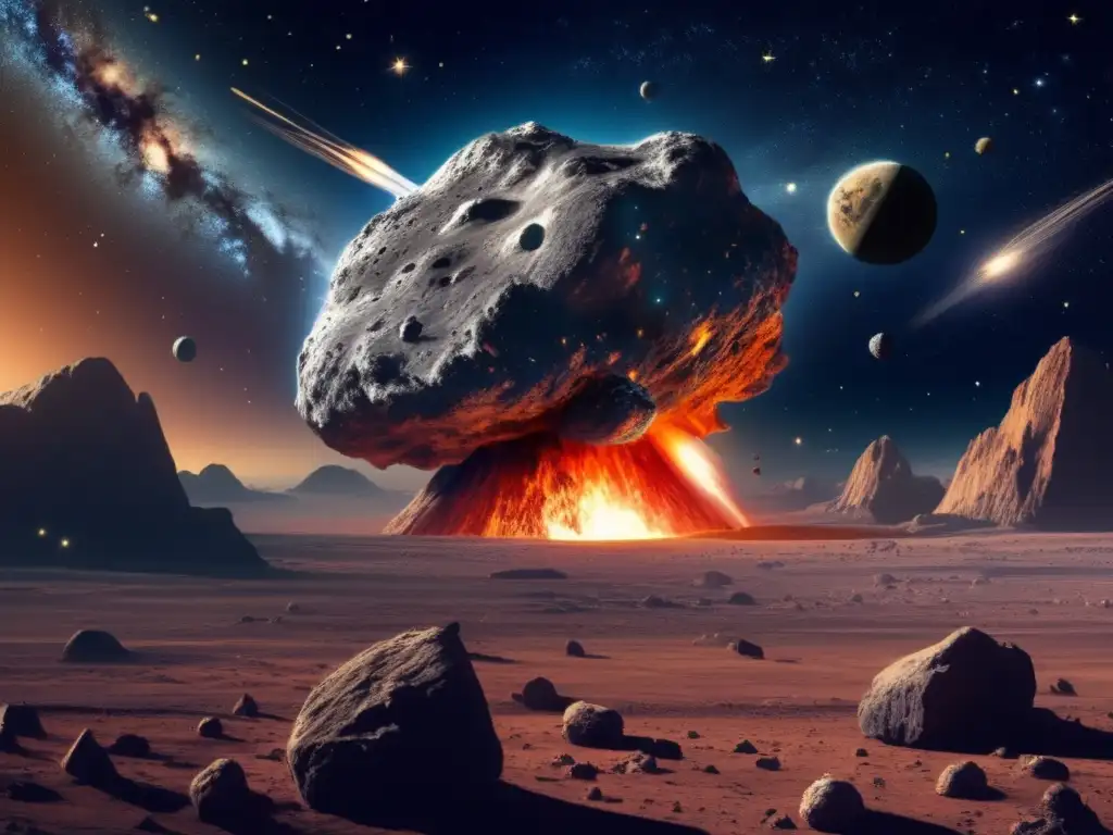 Imagen: Asteroide catastrófico hacia la Tierra, planes de emergencia contra NEO catastrófico