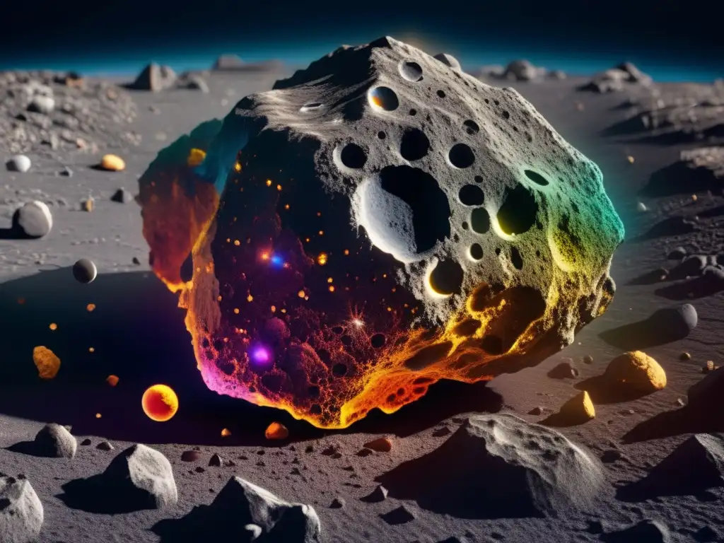 Imagen: Asteroide carbonáceo revela compuestos prebióticos (110 caracteres)