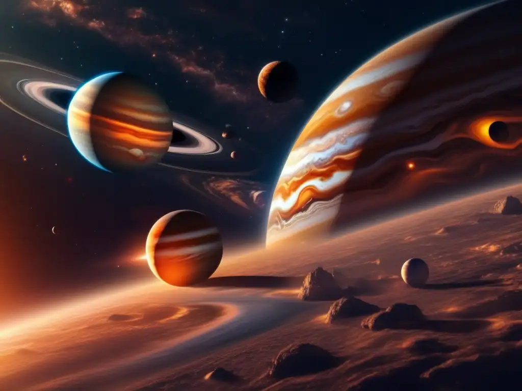 Imagen 8K: Júpiter, exploración y explotación de asteroides cisjovianos