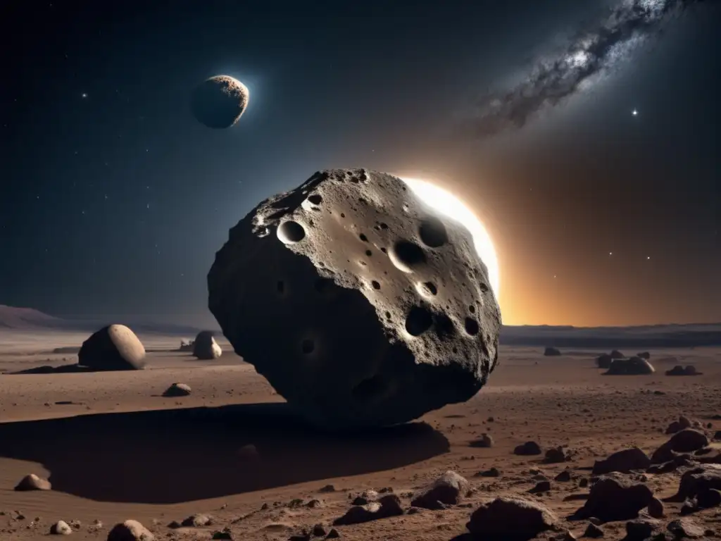 Imagen: Asteroides, amenaza y exploración para combustible interplanetario