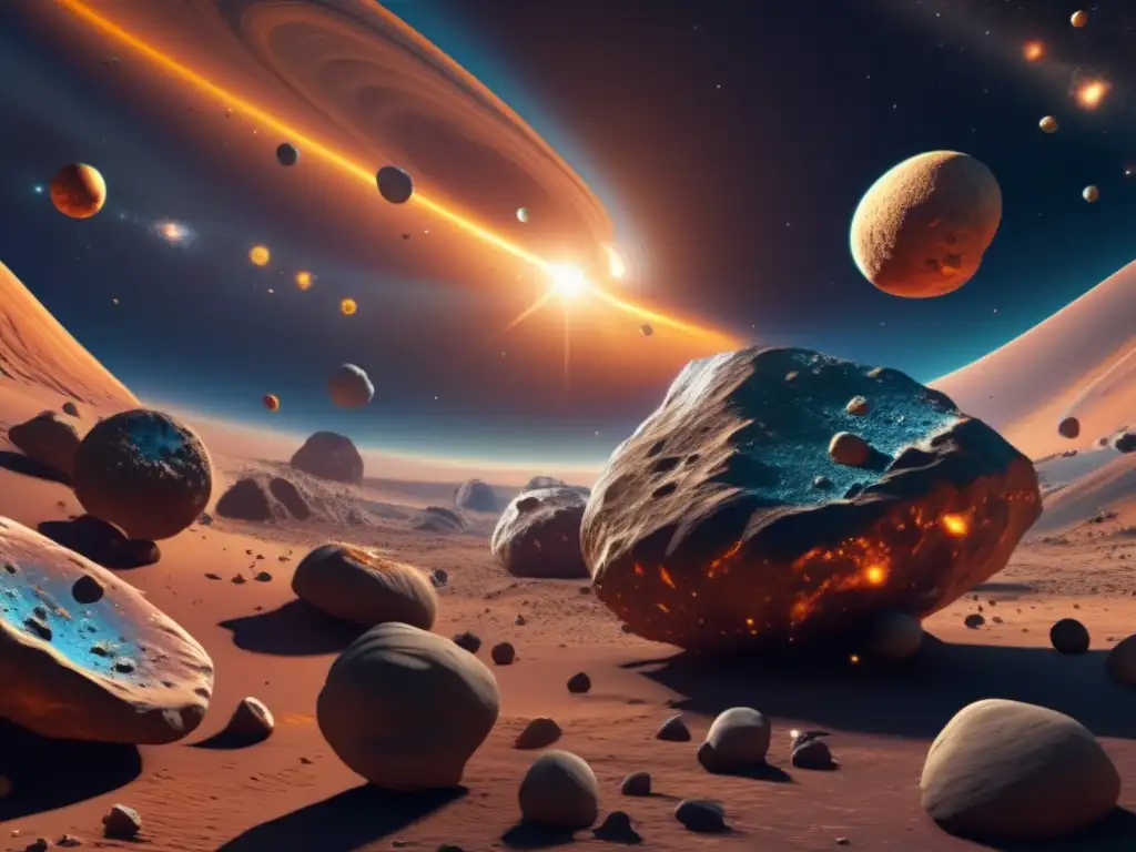 Imagen de asteroides y formación del sistema solar: Estrategias escapes asteroides resonancias