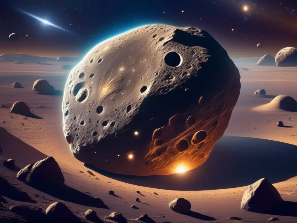 Imagen: Exploración de asteroides prometedoras en el espacio