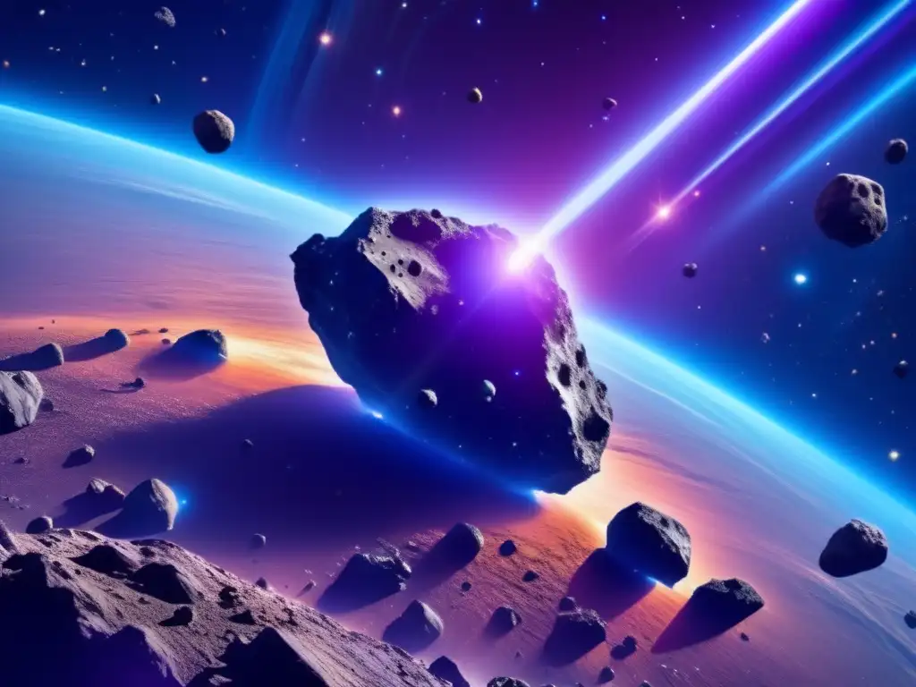 Imagen: Exploración de asteroides como recurso