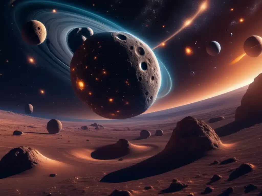Imagen: Asteroides Troyanos, órbitas planetarias, belleza enigmática, estudio cósmico