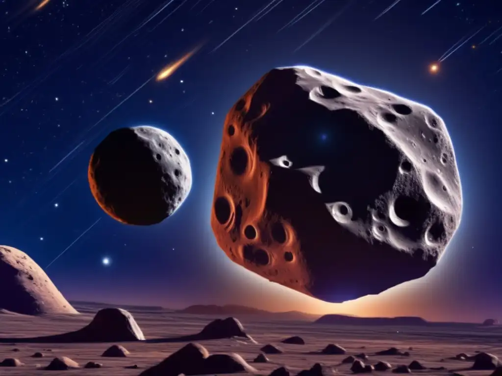Imagen: avances en asteroides binarios en el espacio