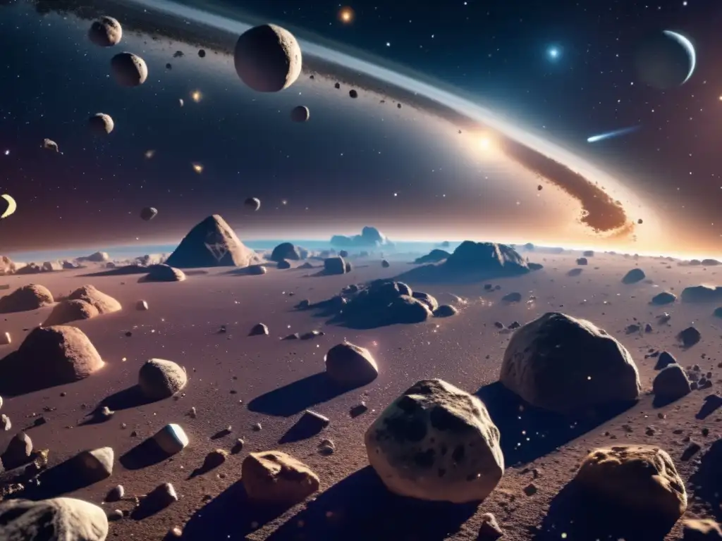 Imagen cinturón asteroides: Empresas tecnológicas cinturón asteroides