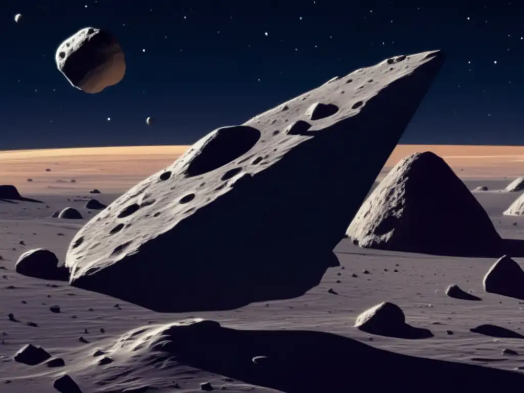 Imagen: Descubrimiento de agua en asteroides recién encontrados en el vasto cosmos
