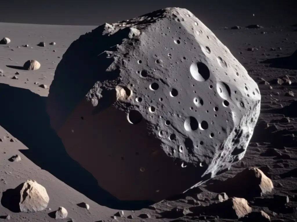 Imagen detallada del asteroide Ryugu: impacto, explotación y legalidad cósmica