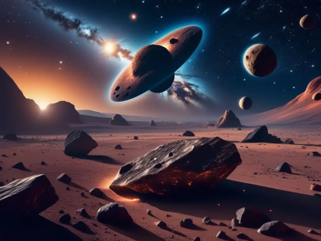 Imagen impactante: Asteroides Troyanos, impacto cósmico en la Tierra