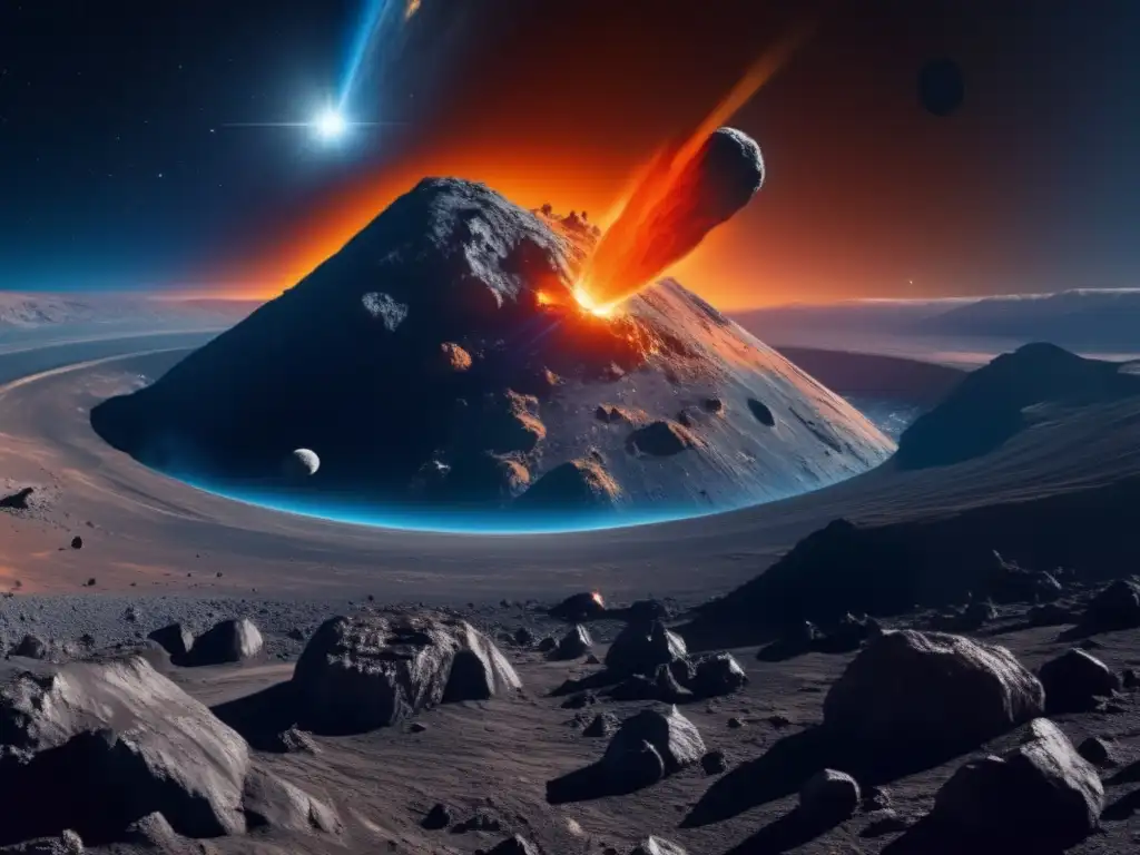 Imagen: Preparación para impacto de asteroide: belleza peligrosa de un asteroide acercándose a la Tierra