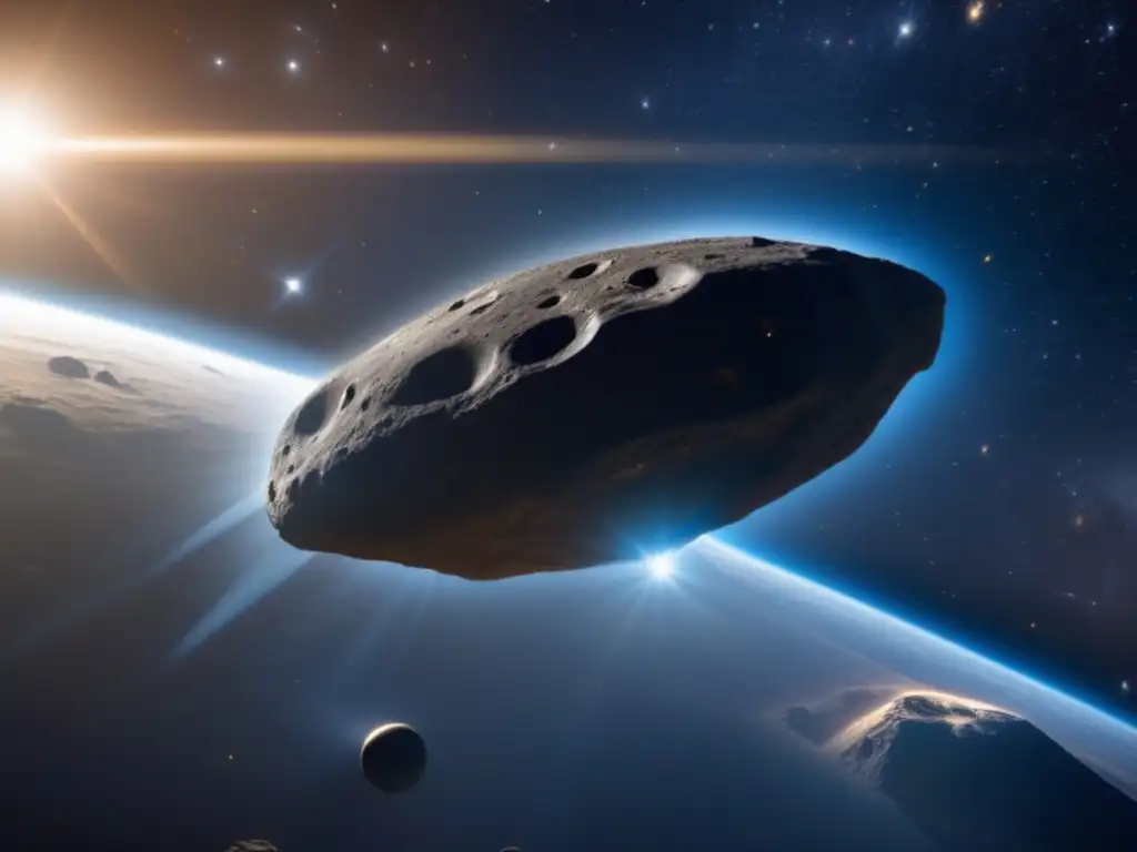Imagen impresionante del asteroide Apophis en el espacio