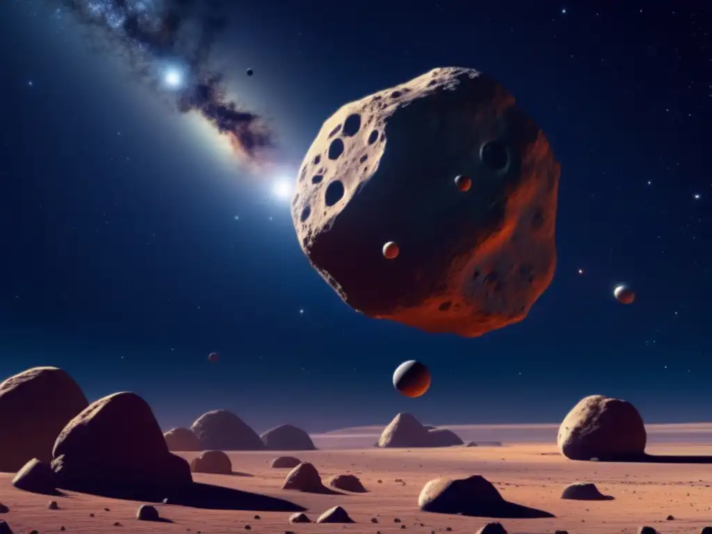 Imagen impresionante: Asteroides binarios, formación sistema solar