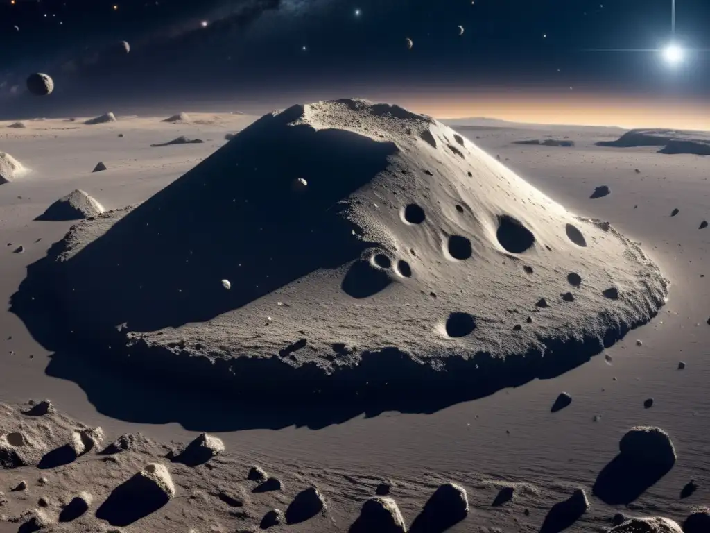 Imagen impresionante de asteroides: Tecnologías emergentes detección asteroides