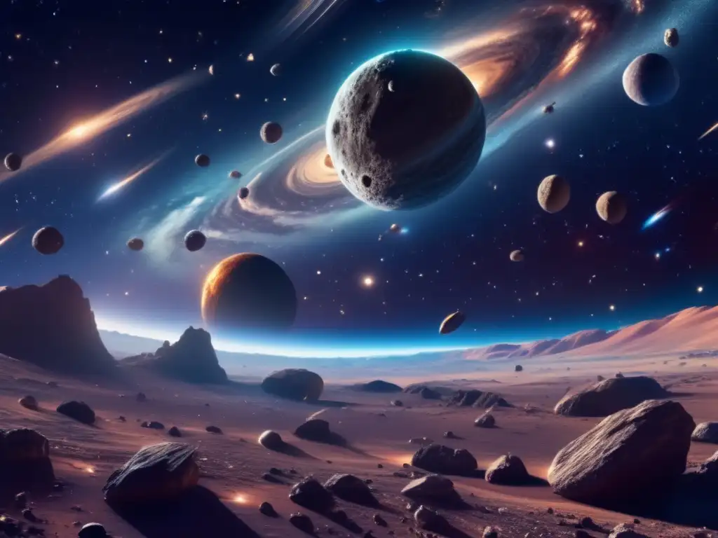 Imagen impresionante: Metales preciosos en asteroides