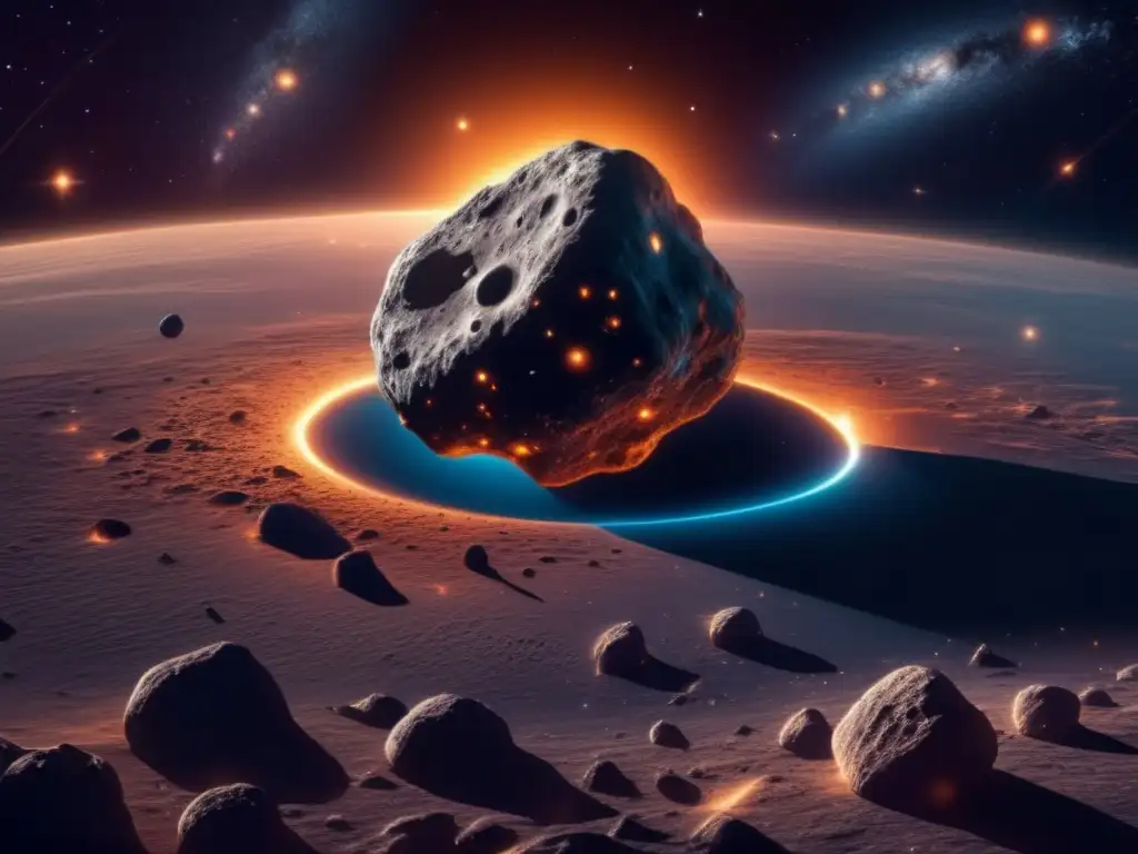 Imagen: Órbitas asteroides cercanos a la Tierra, detalle fascinante del cosmos