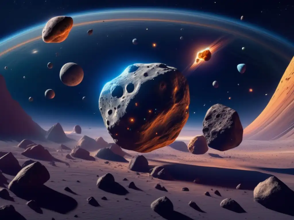 Imagen 8k: Origen y evolución asteroides