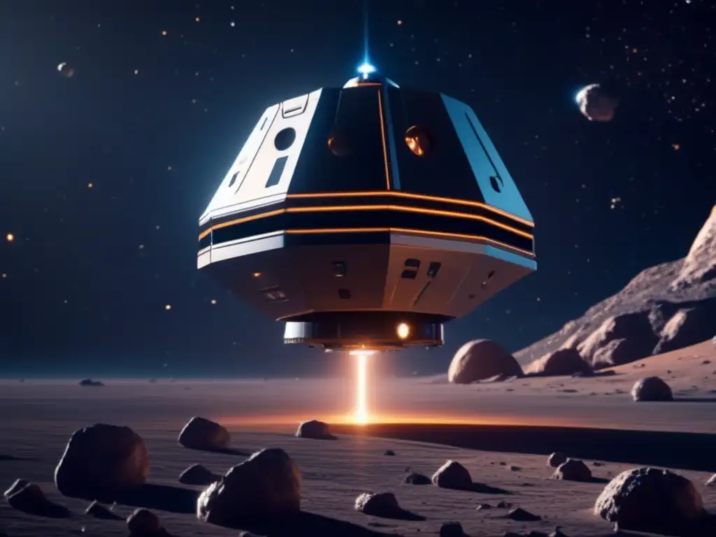 Imagen: Sonda espacial futurista cambia trayectoria asteroides en exploración espacial
